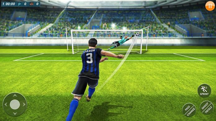 Cuplikan Layar Game Football Strike Soccer Star 3D