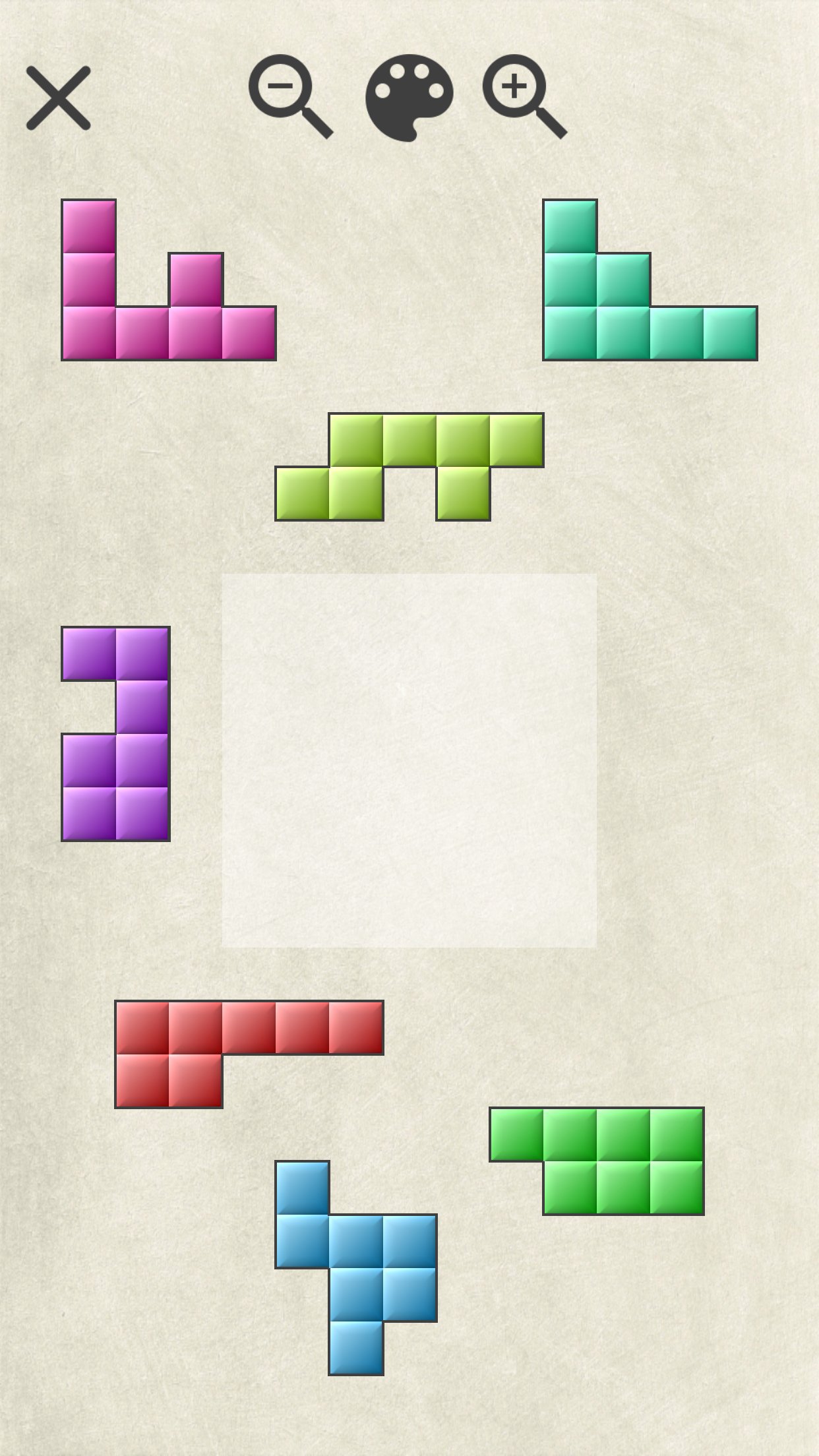 Block Puzzle & Conquer Game Screenshot