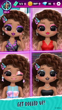 Cuplikan Layar Game LOL Surprise! OMG Fashion Club