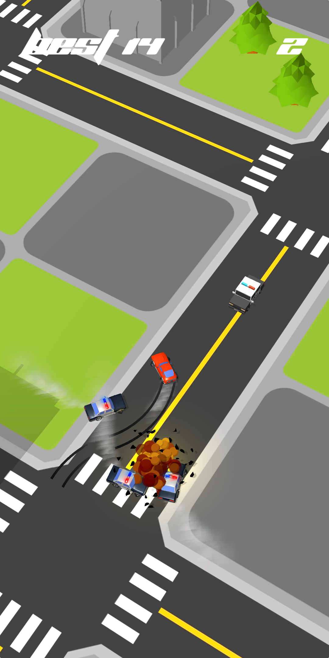 Car Chase 2019-Classical Car Chase Simulator. Game Screenshot