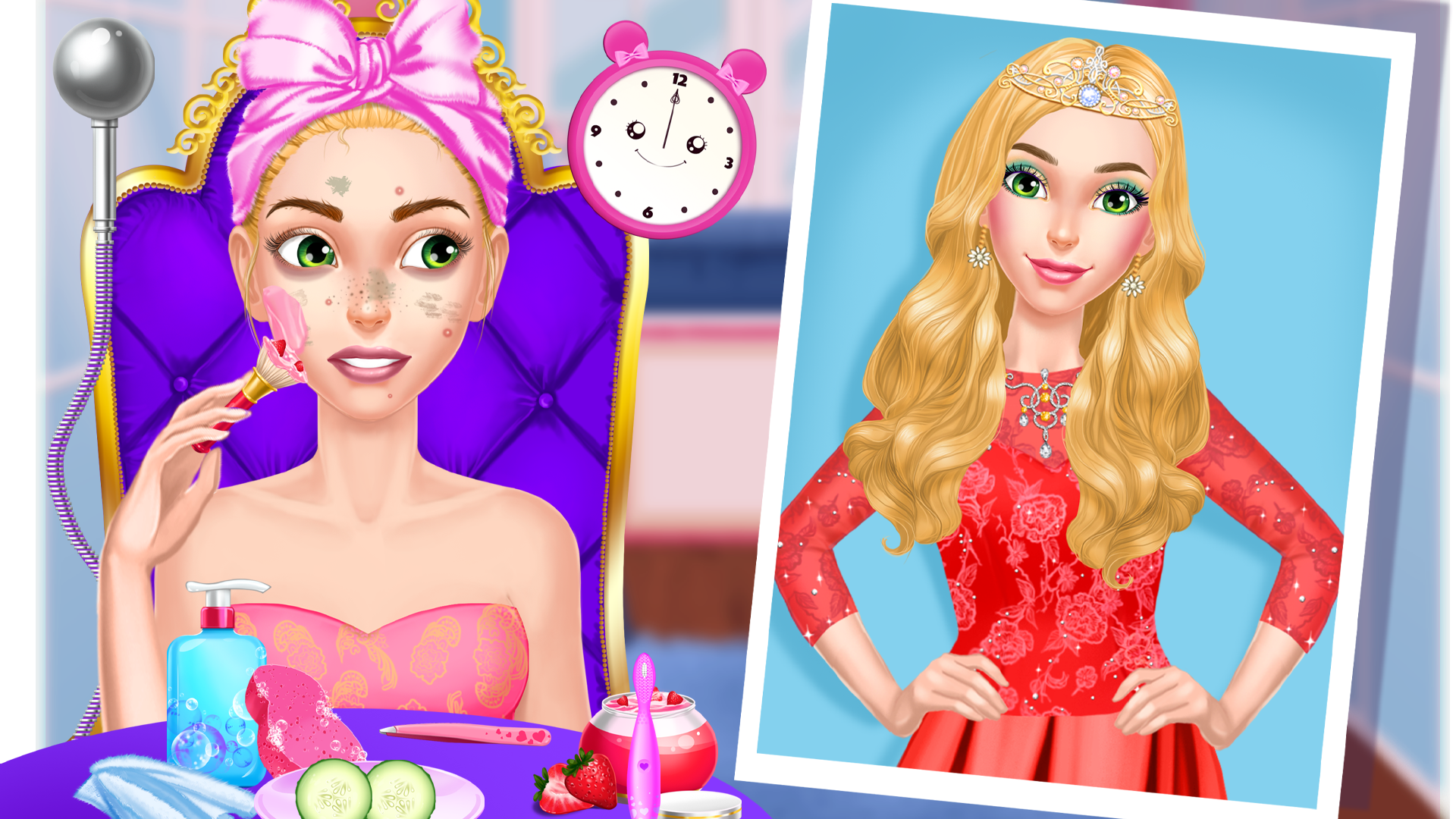 Royal Girls - Princess Salon Game Screenshot