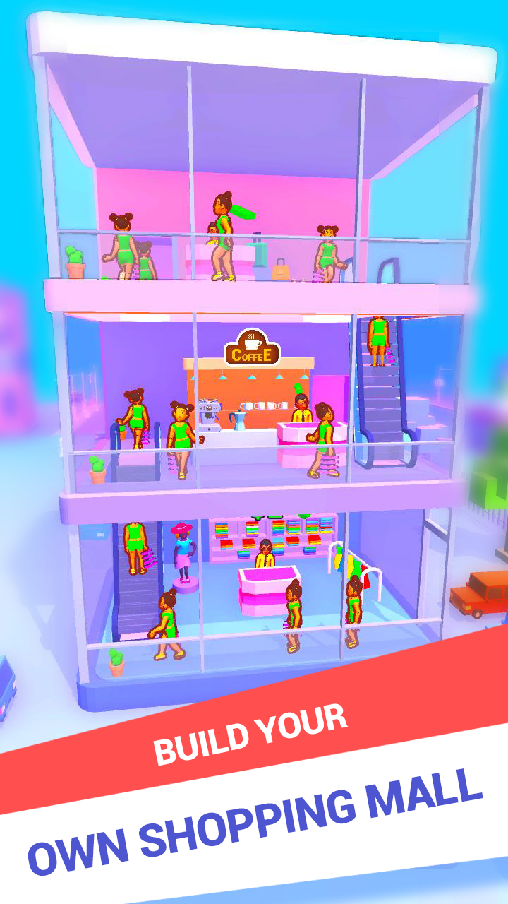 Mall Clicker Game Screenshot