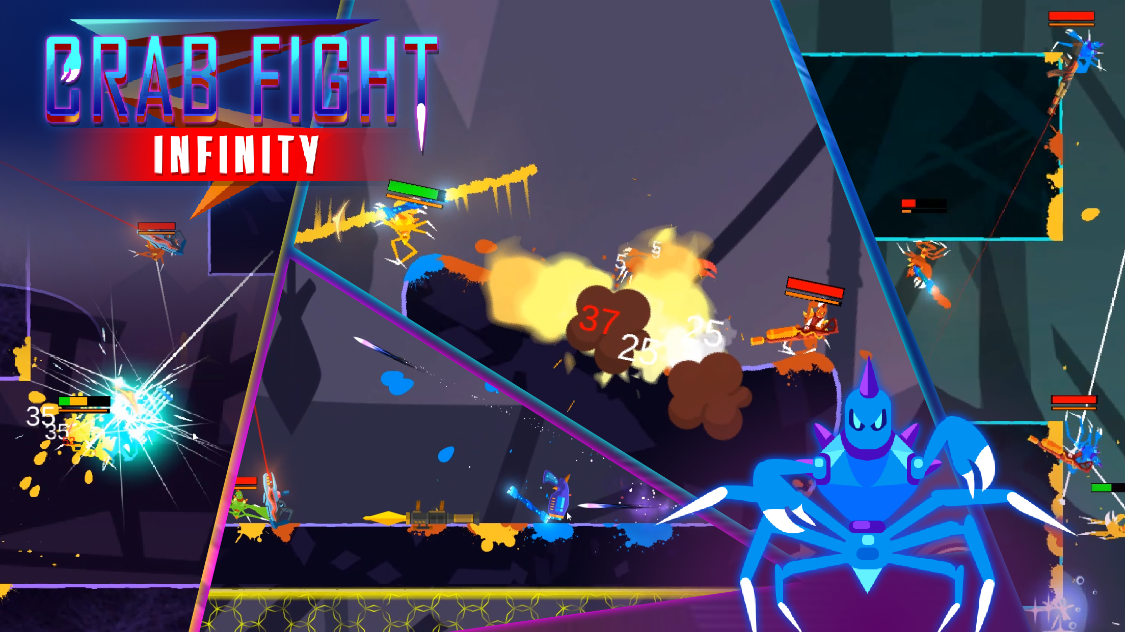 Stickfight Infinity - Gameplay Walkthrough Part 1 (Android, iOS Game) 