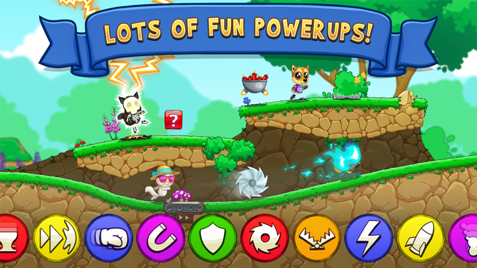 Captura de Tela do Jogo Fun Run 3 - Multiplayer Games