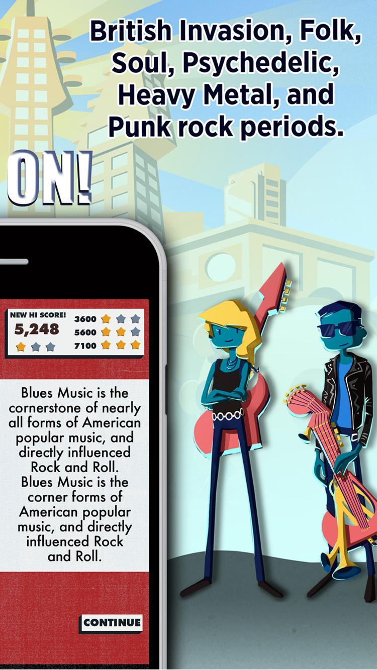 BandBlast Rock: Rhythm Master Game Screenshot