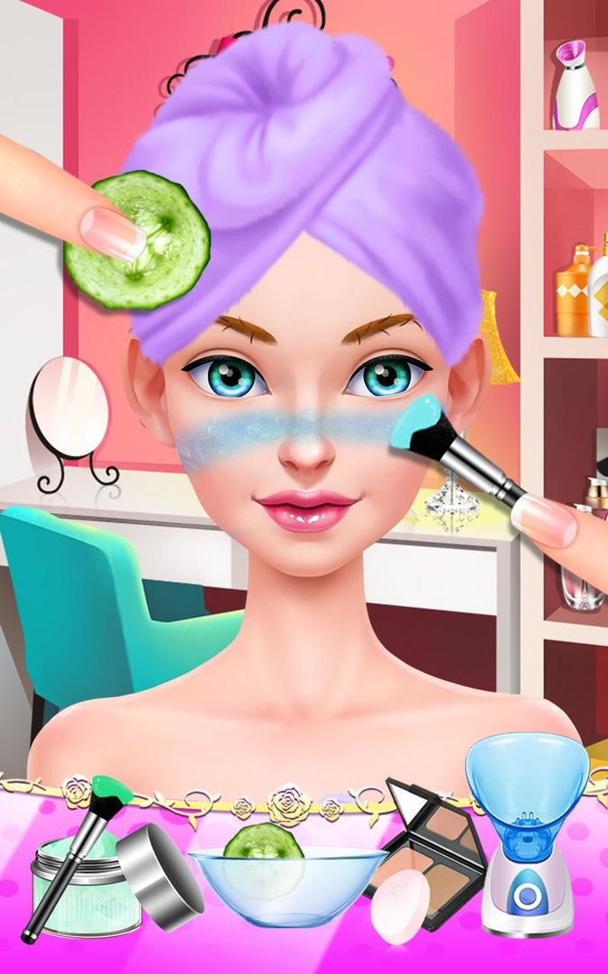Glam Doll Salon: First Date 2 screenshot game