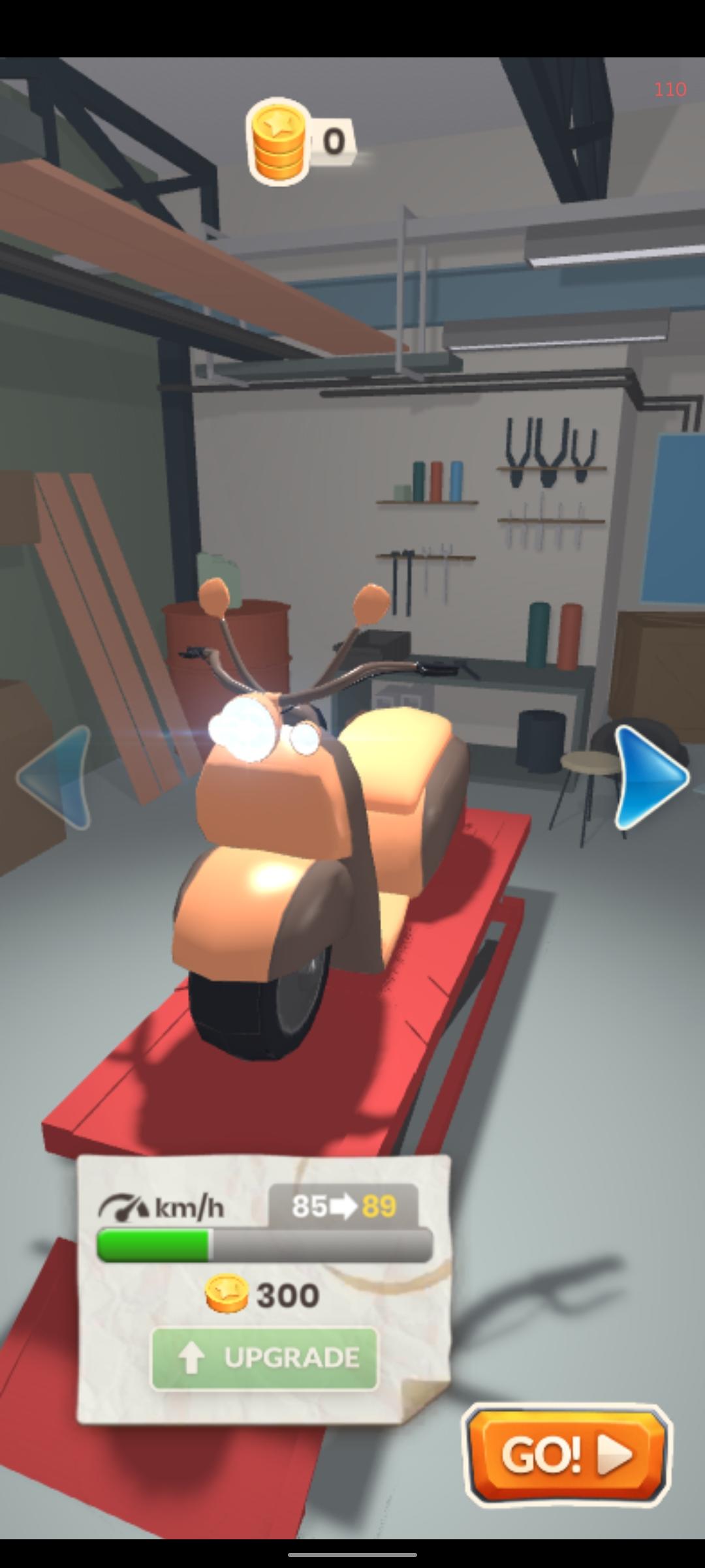 Traffic bike Game Screenshot