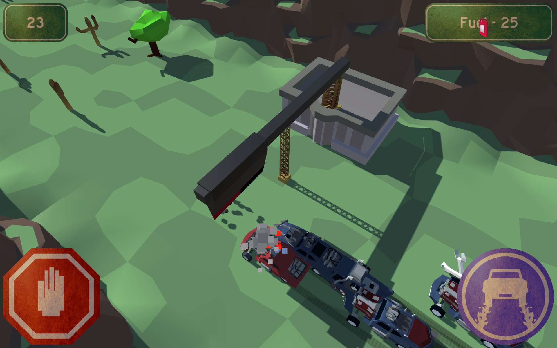 Wrecky Road: Canyon Carnage Game Screenshot