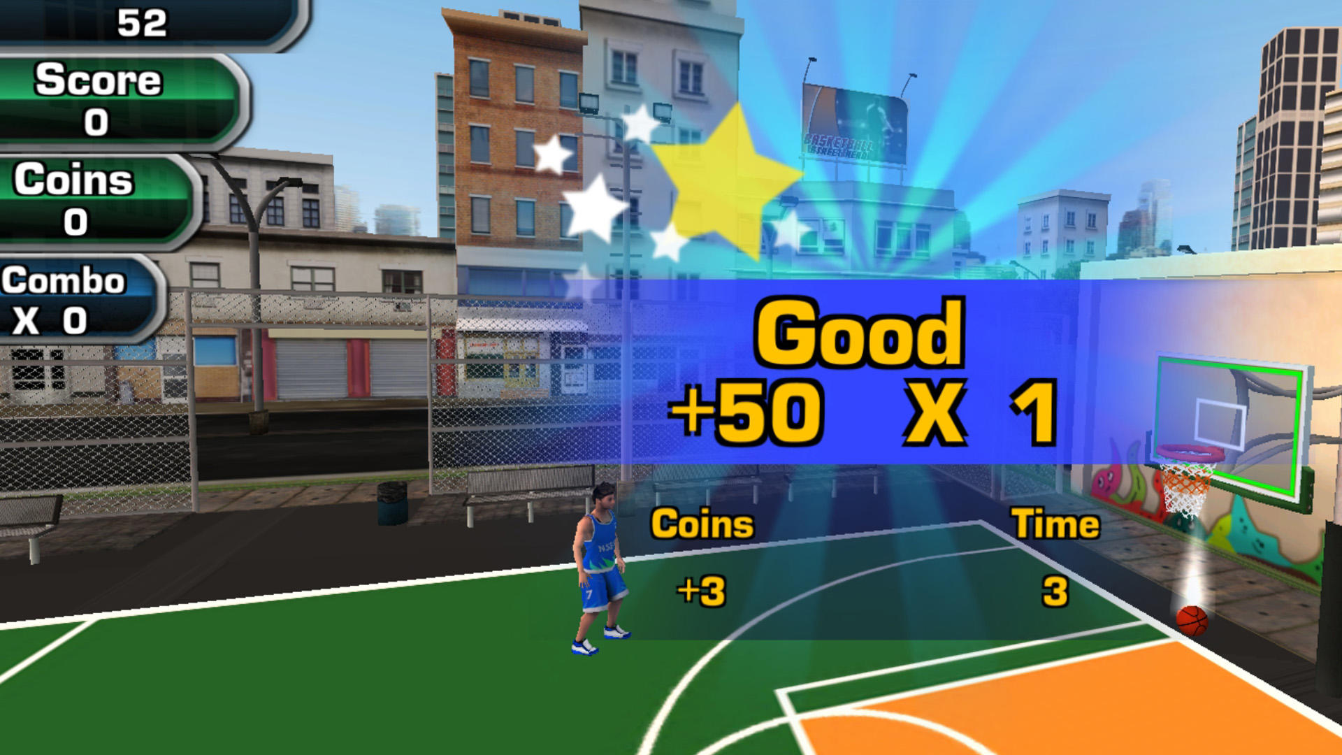 Basket Ball Game Hero Game Screenshot