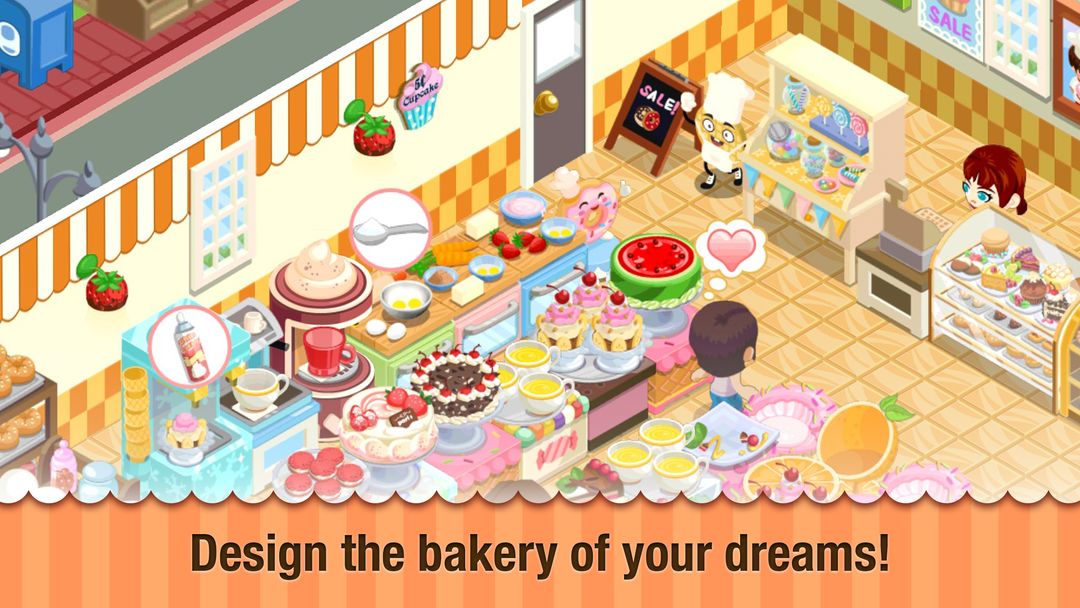 Bakery Story: Valentines Day ภาพหน้าจอเกม