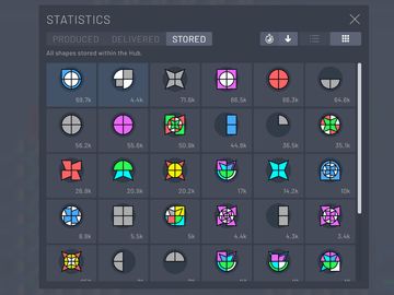 Shapez - Factory Game Game Screenshot