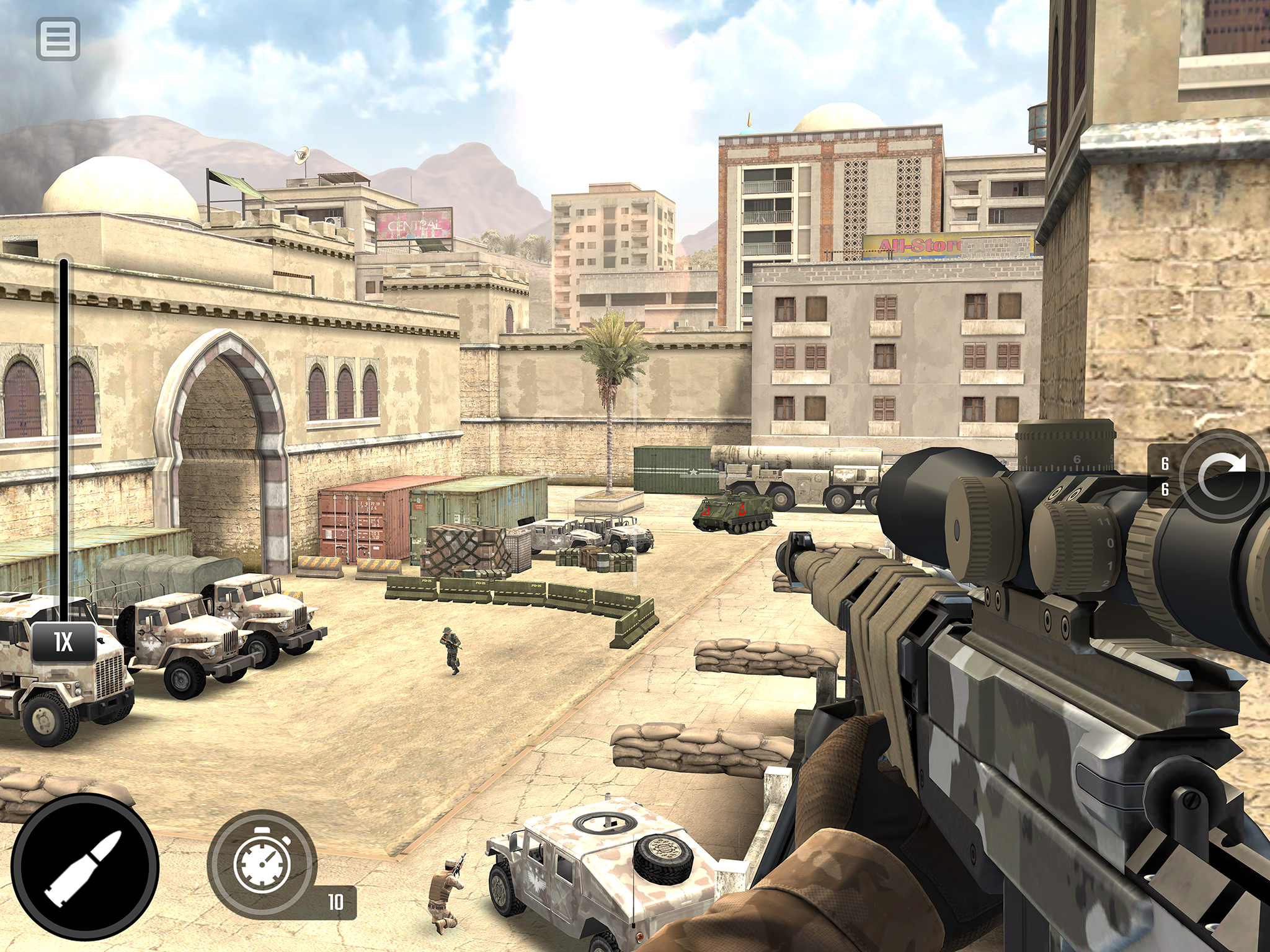 War Sniper: FPS Shooting Game ภาพหน้าจอเกม