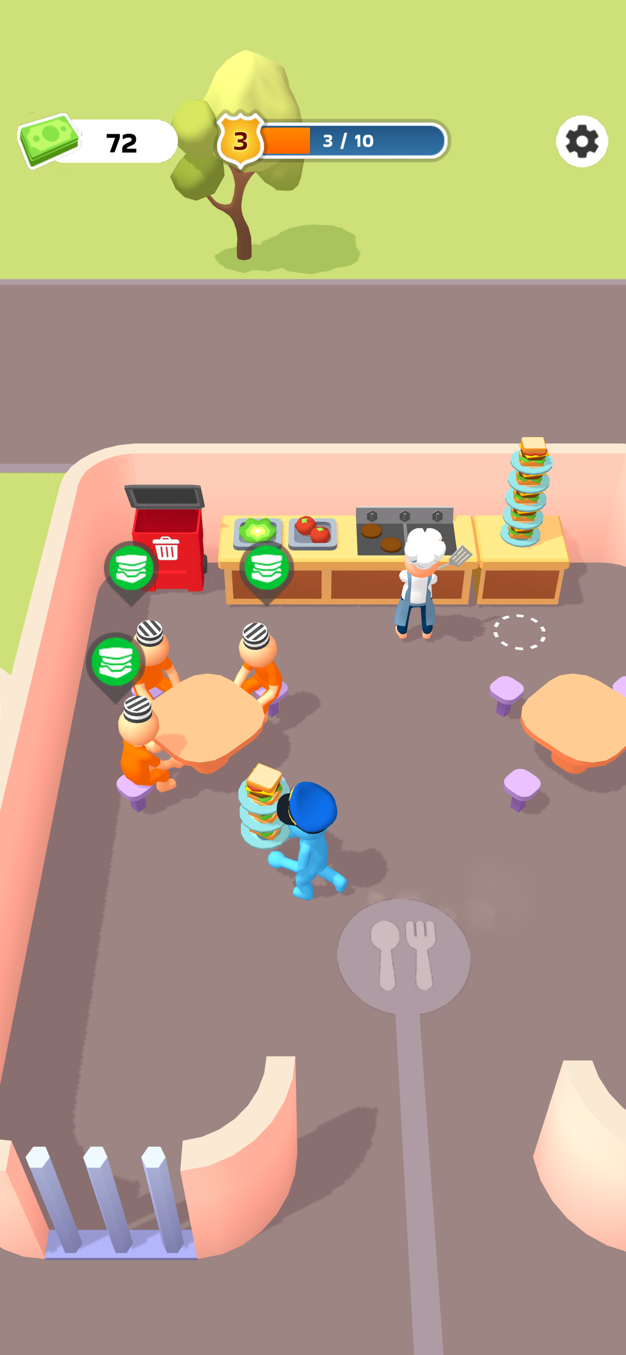 Prison Life: Idle Game Game Screenshot