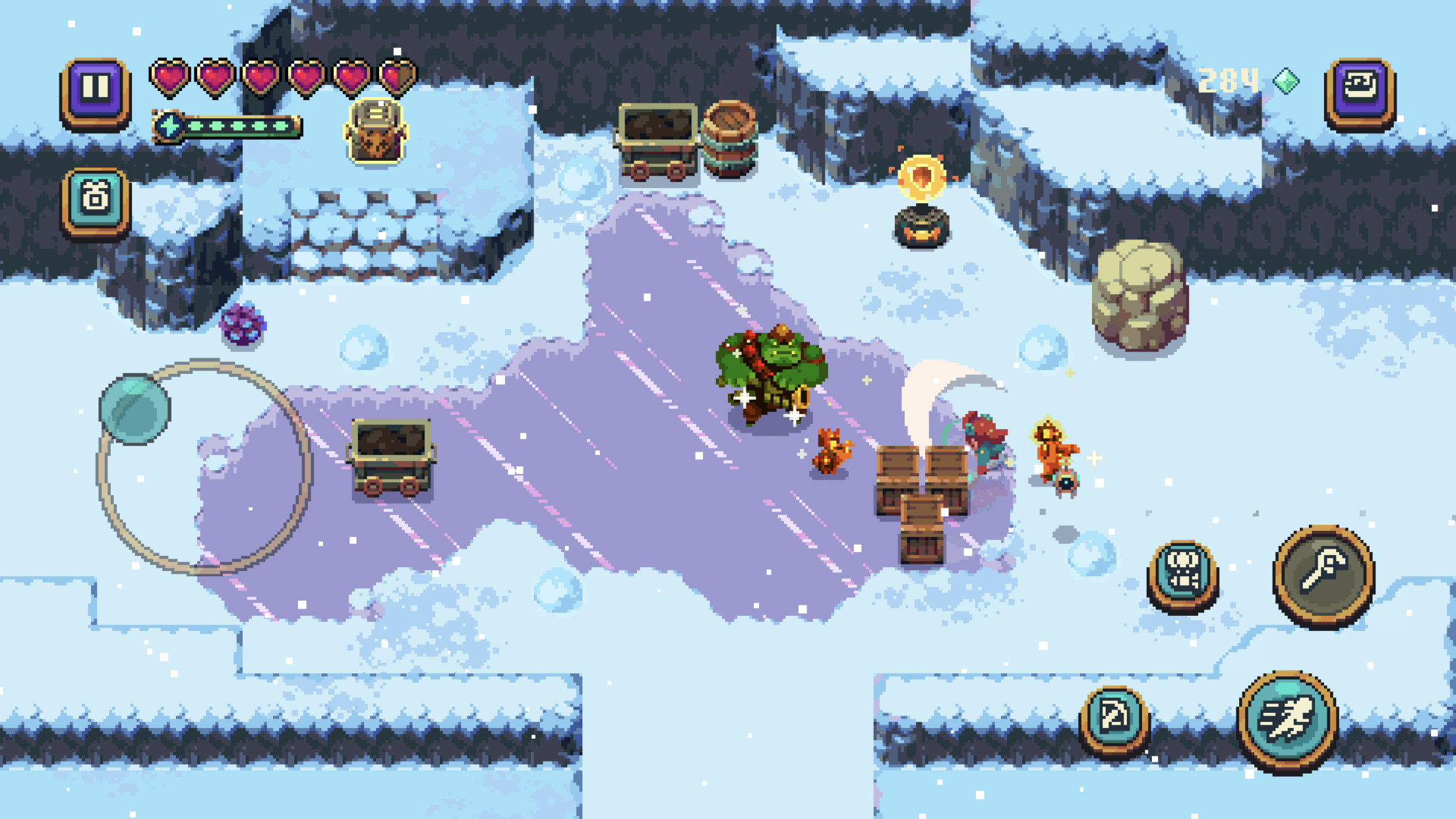 Sparklite Game Screenshot