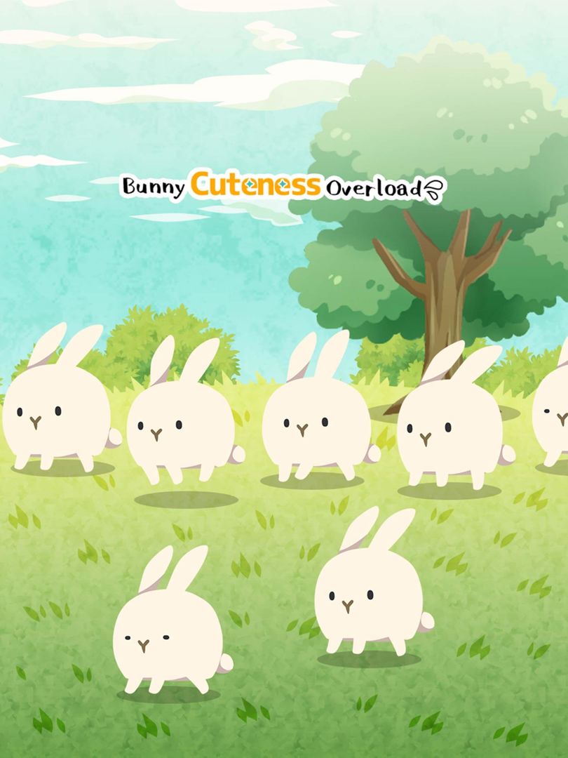 Screenshot of Bunny Cuteness Overload