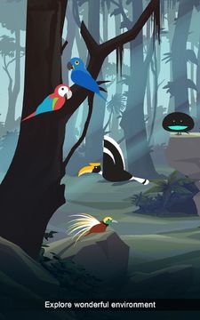 Birdstopia - Idle Bird Clicker Oasis ゲームのスクリーンショット