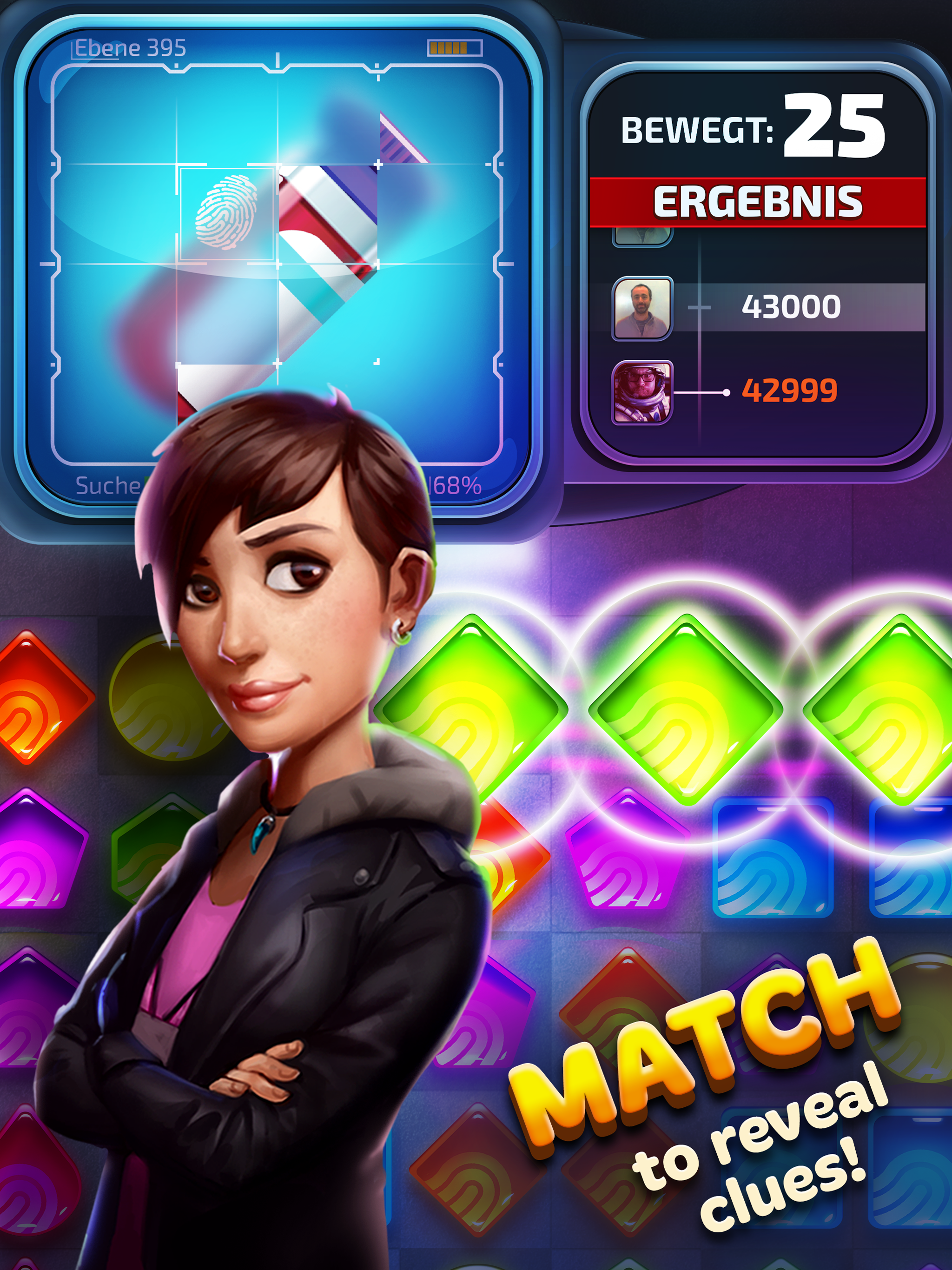 Crime Match ゲームのスクリーンショット