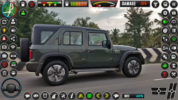 US Jeep Simulator Game 4x4 Game Screenshot