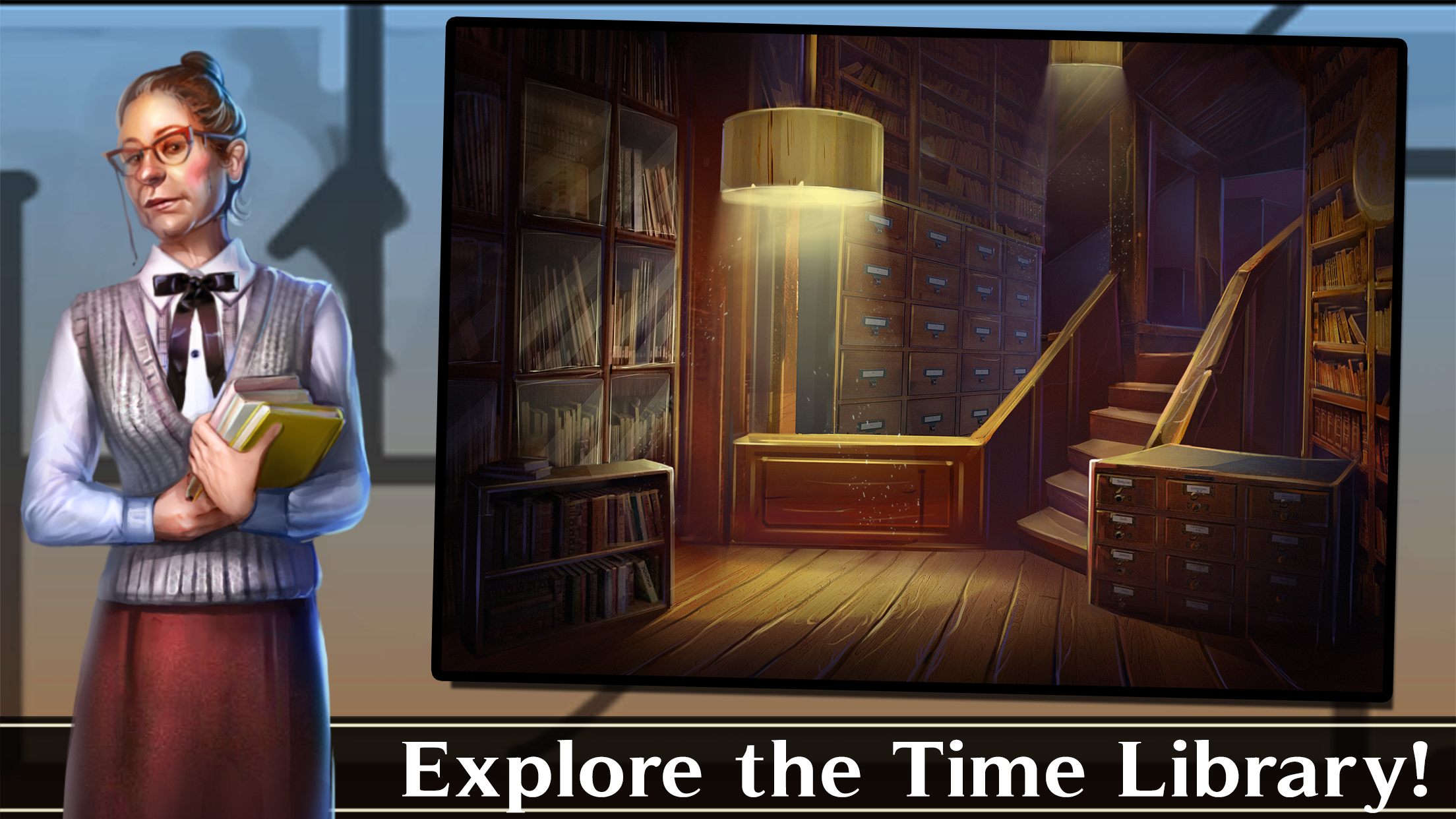 Adventure Escape: Time Library Game Screenshot