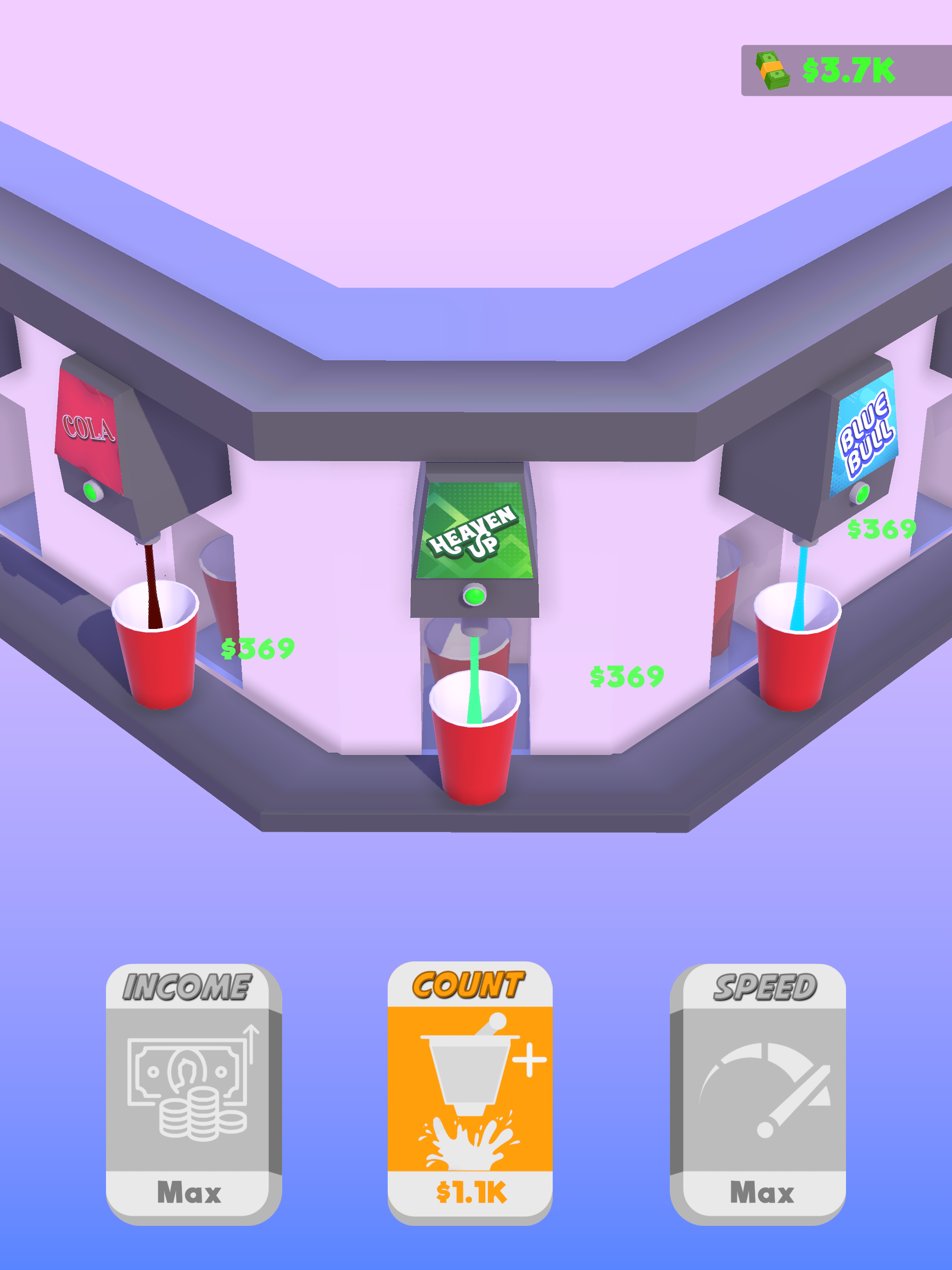 Soda Fever Game Screenshot