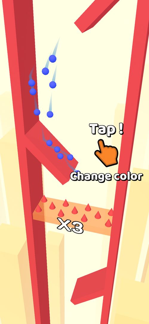 Change and Drop screenshot game