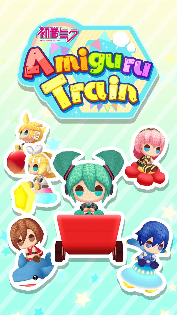 Screenshot of Hatsune Miku Amiguru Train