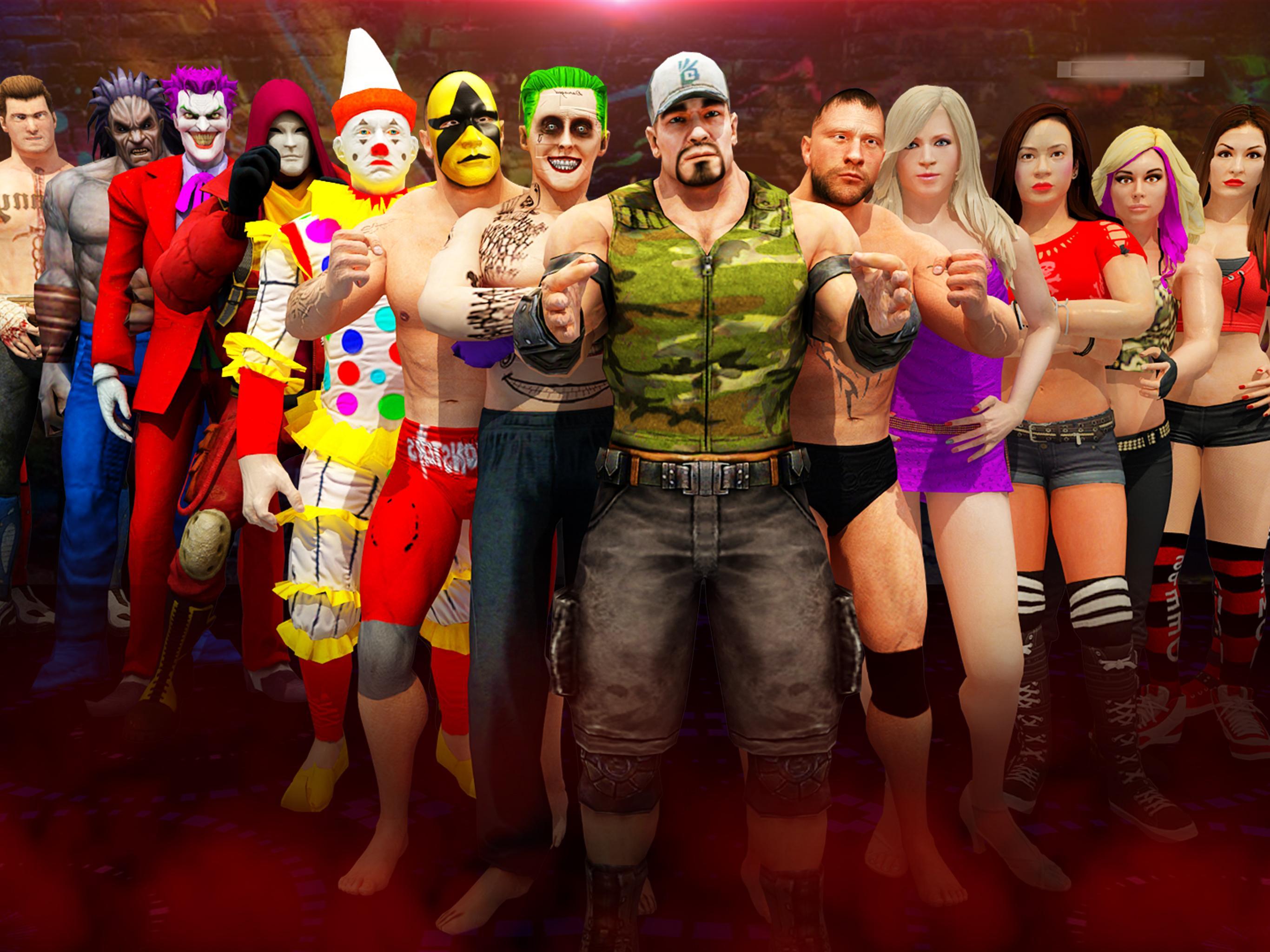 Beat Em Up Wrestling Game Game Screenshot