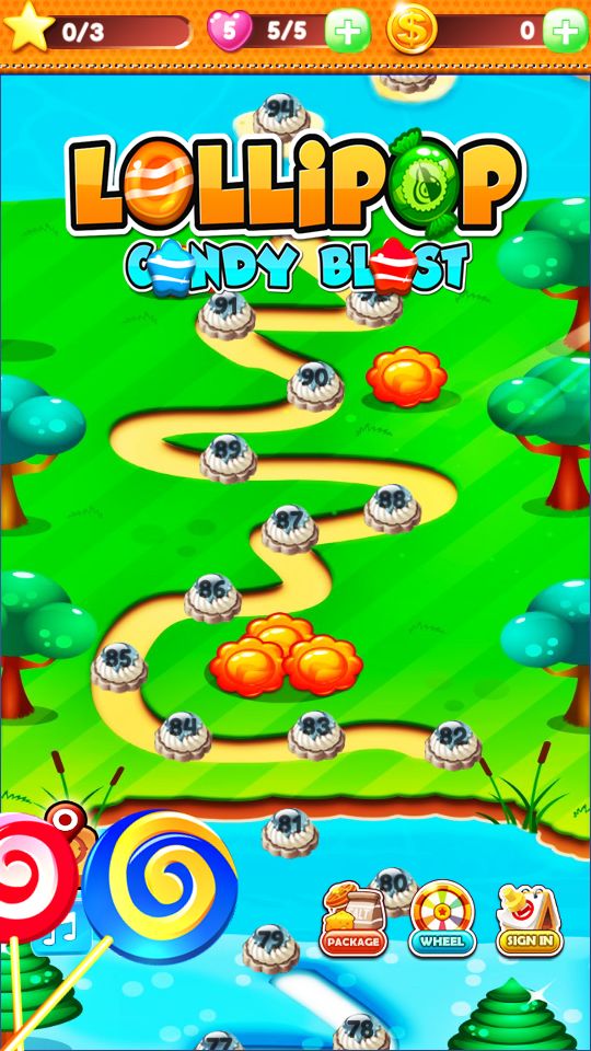 Screenshot of Lollipop Candy Blast