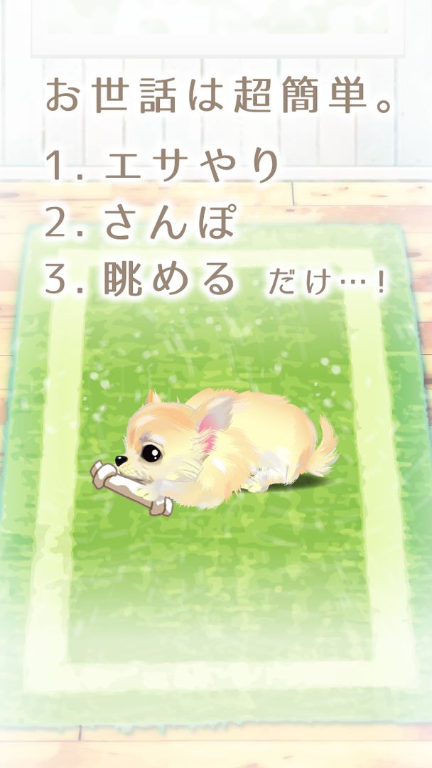 癒しの子犬育成ゲーム〜チワワ編〜 screenshot game