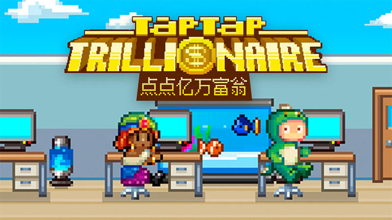 Screenshot of the video of Tap Tap Trillionaire: 8 Bits