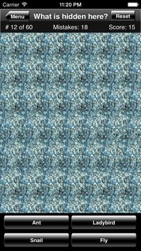 Magic Eye Stereogram Quiz Game Screenshot