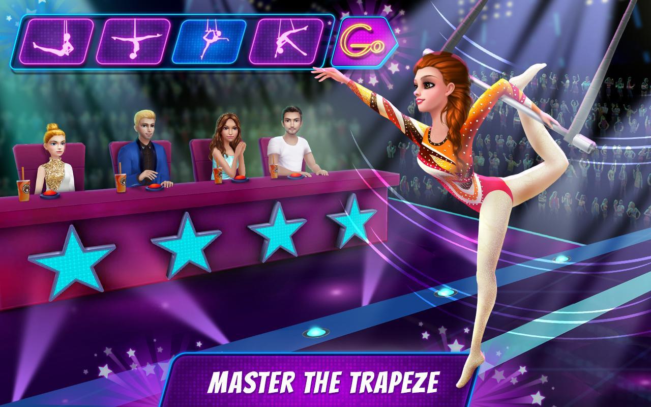 Acrobat Star Show - Girl Power Game Screenshot