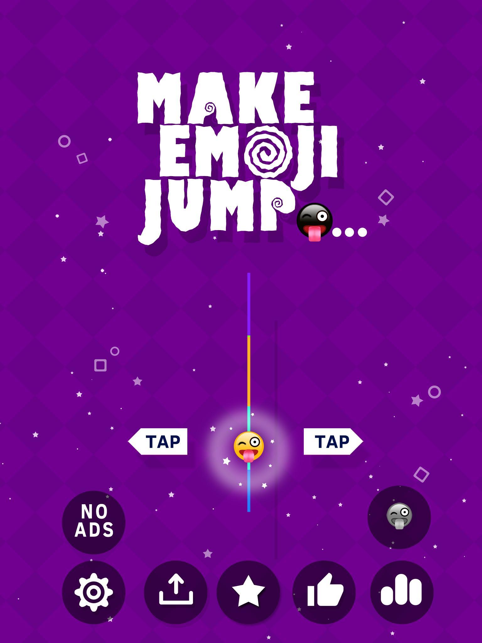 Make Emoji Jump Game Screenshot