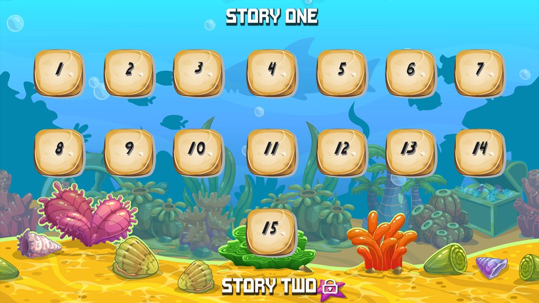 Fish Mania - Swap-Match Puzzle Game ภาพหน้าจอเกม