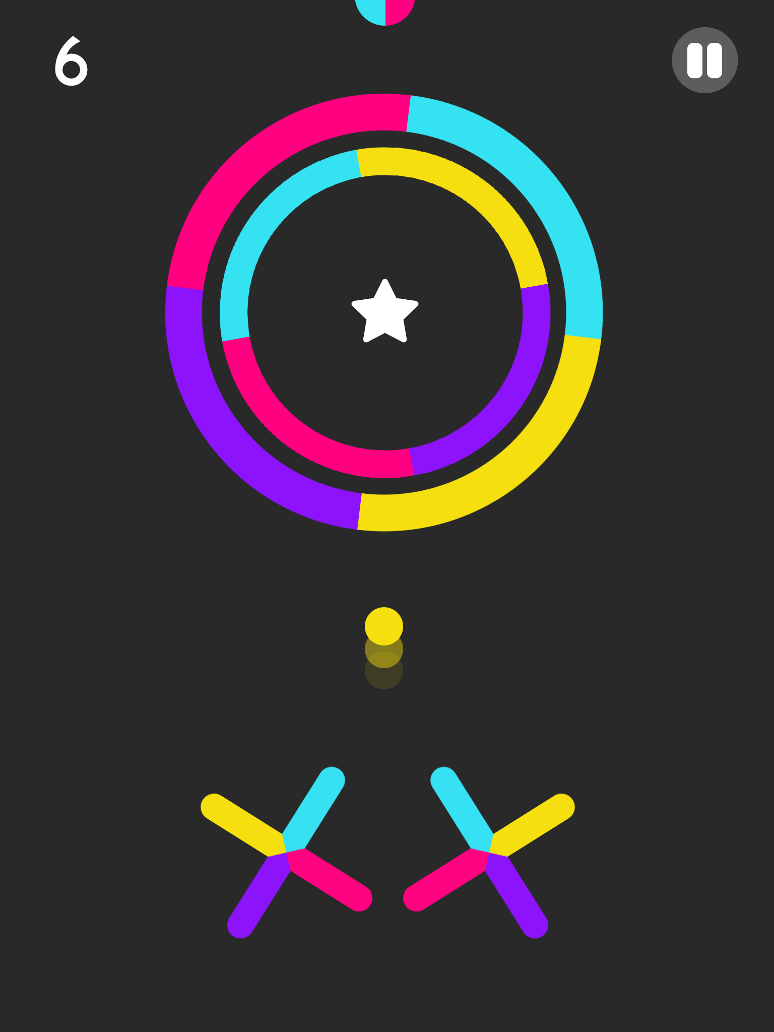 Color Switch Game Screenshot