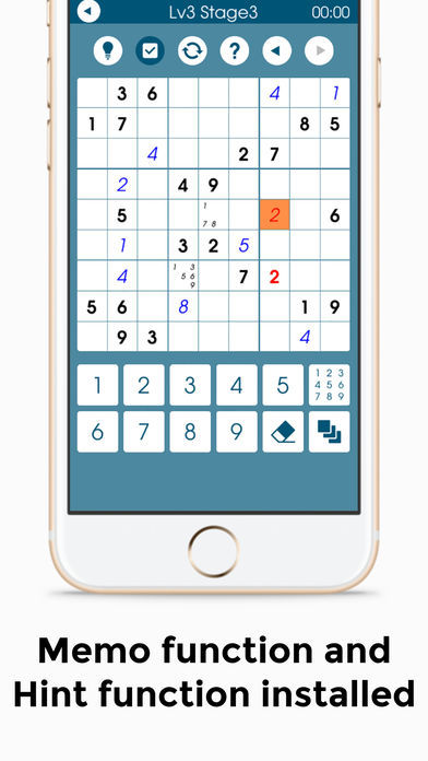 Number Place 10000 - Classic Puzzle Games - screenshot game