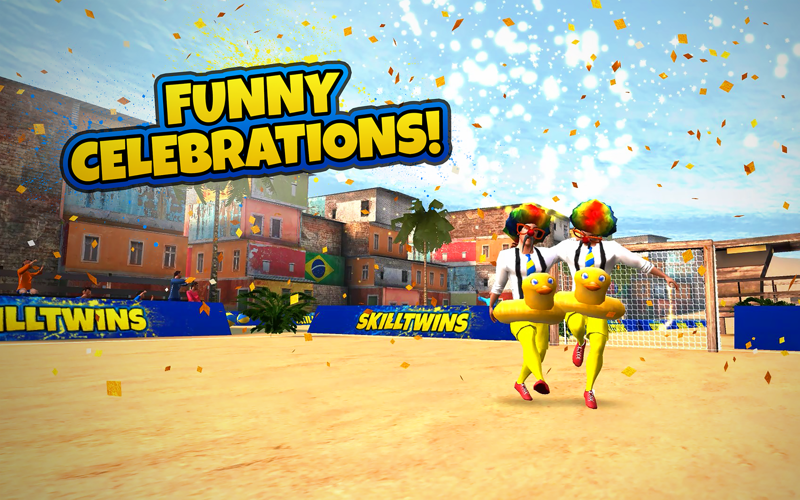 SkillTwins Football Game ภาพหน้าจอเกม