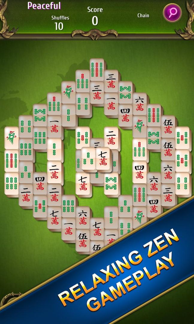 Screenshot of Mahjong Classic