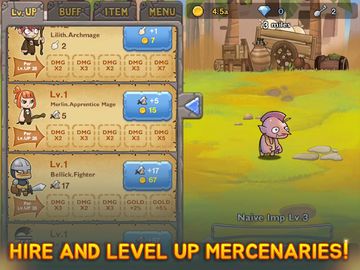 Undead Clicker Tap Hero Titan Game Screenshot