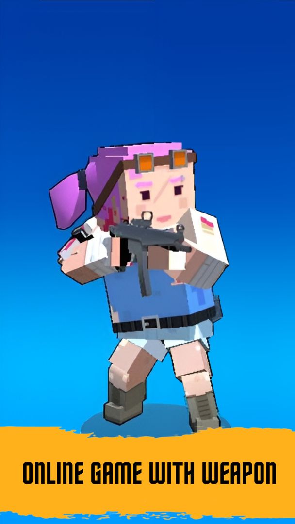 Screenshot of Battle Gun 3D - Pixel Shooter