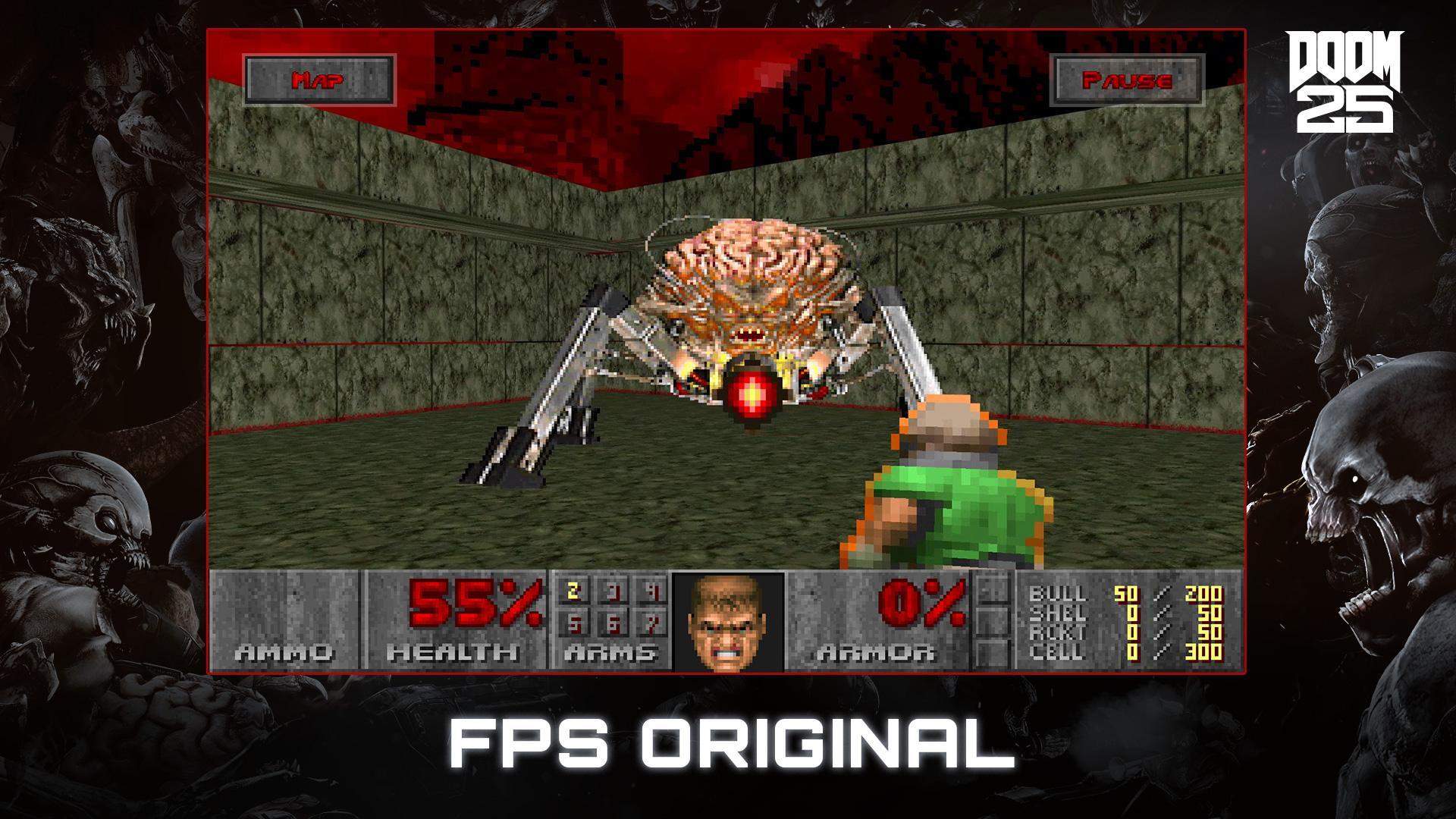 Captura de Pantalla del Juego DOOM