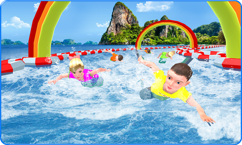 Kids Swimming Adventure : Impossible Treasure Hunt ภาพหน้าจอเกม