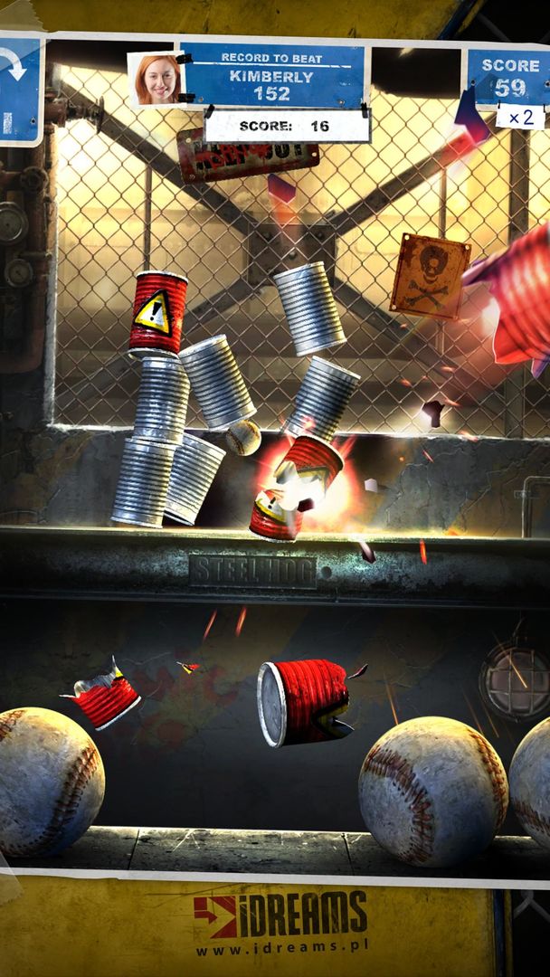 Screenshot of Can Knockdown 3