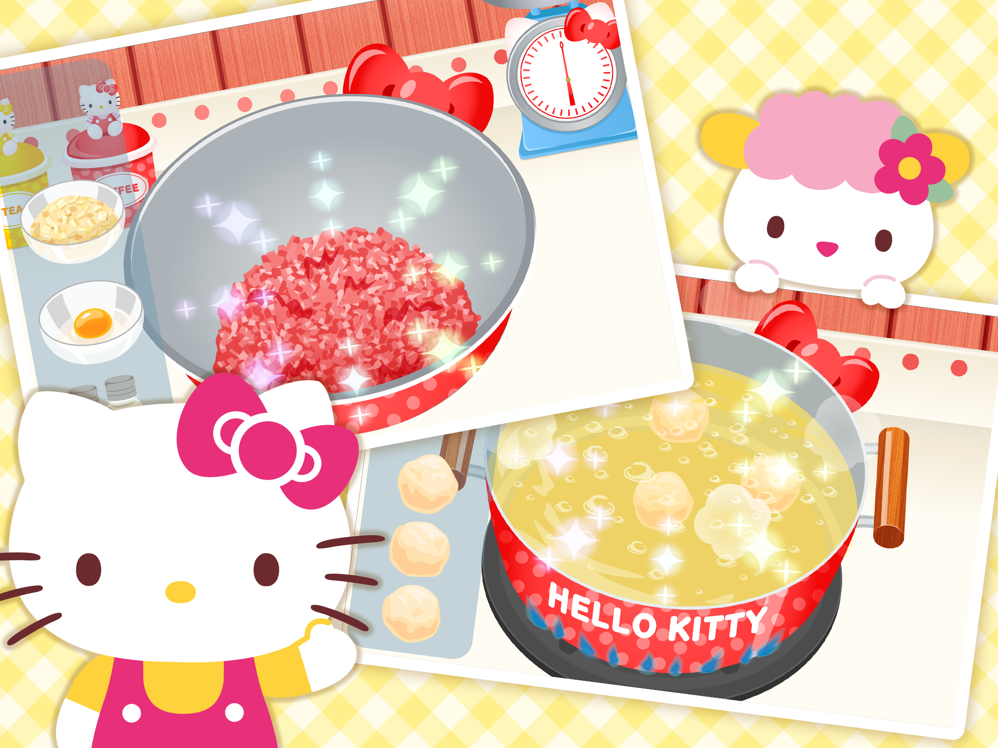 Hello Kitty Happy Bento Game Screenshot