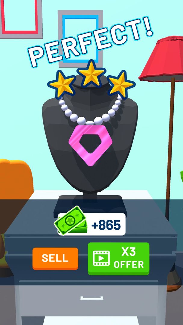 Screenshot of Jewel Shop 3D