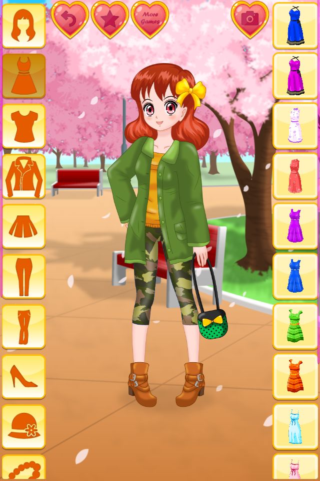 Anime Date Dress Up Girls Game ภาพหน้าจอเกม