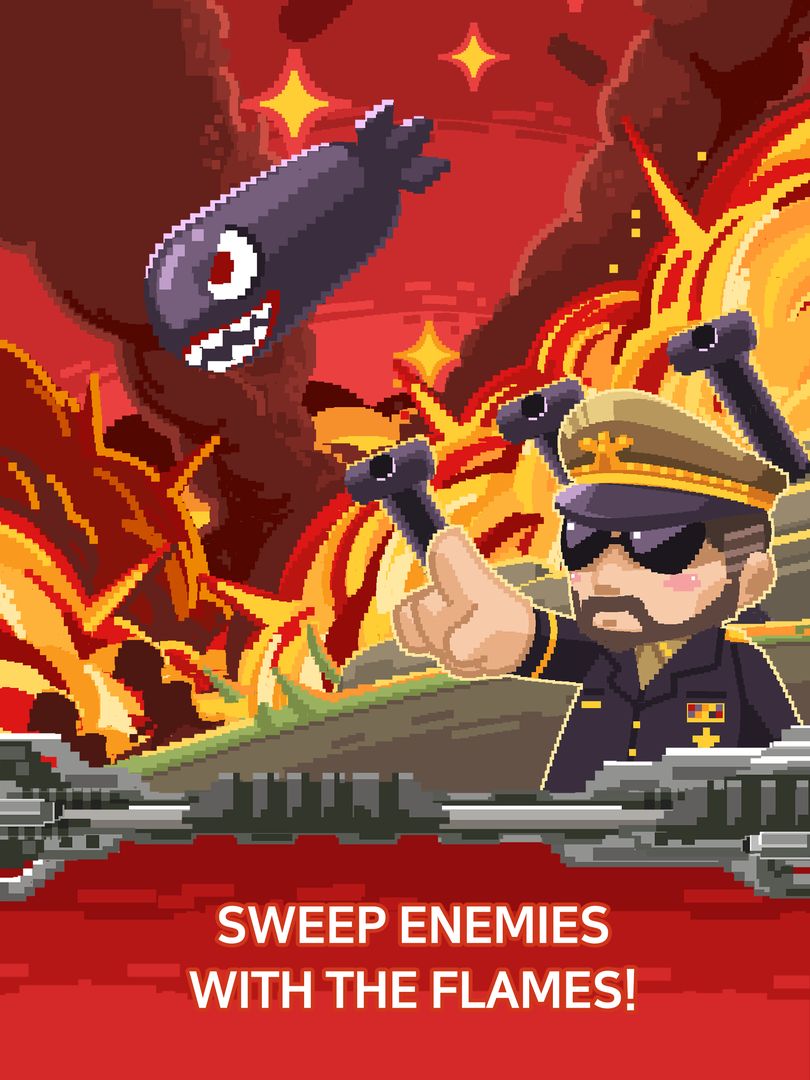 Rank Insignia Super Explosion screenshot game