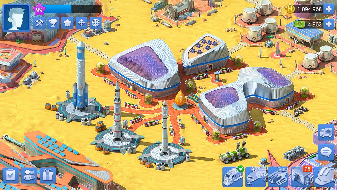 Megapolis 建造你夢想中的城市!遊戲截圖