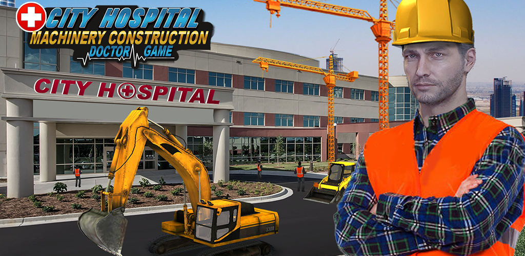 Banner of 都市の病院の建物の建設の建物のゲーム 1.3.1