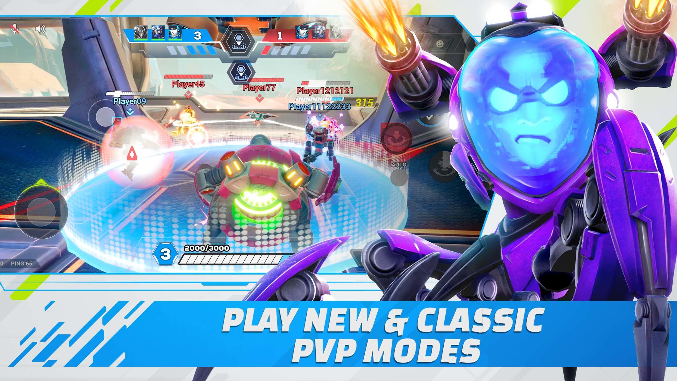 ArcForce: 3v3 Hero Shooter Game Screenshot